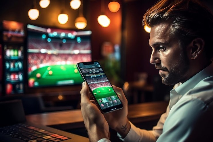 Tata letak meja roulette dengan jenis-jenis taruhan di mpored